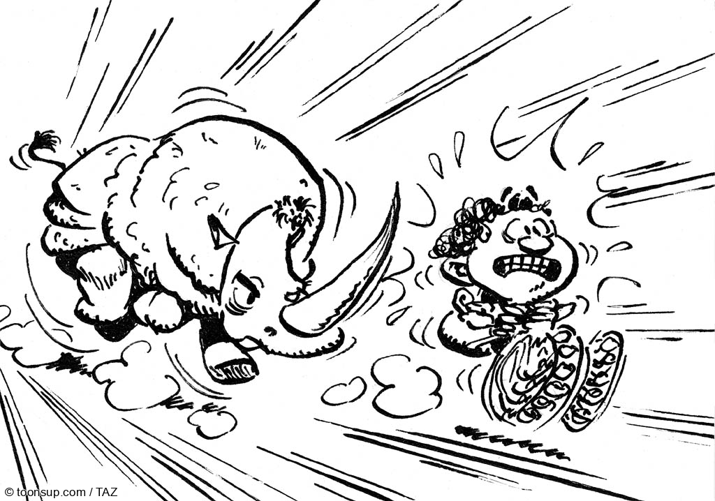 Comic: Inktober 2024 - dritte Woche 7