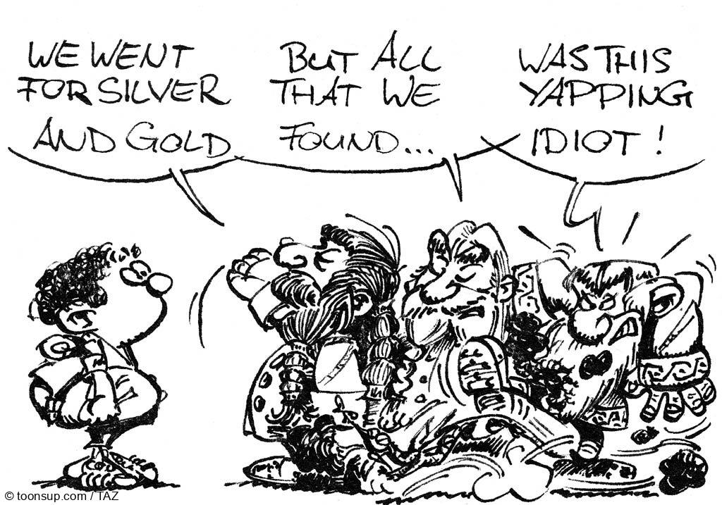 Comic: Inktober 2024 - vierte Woche 3