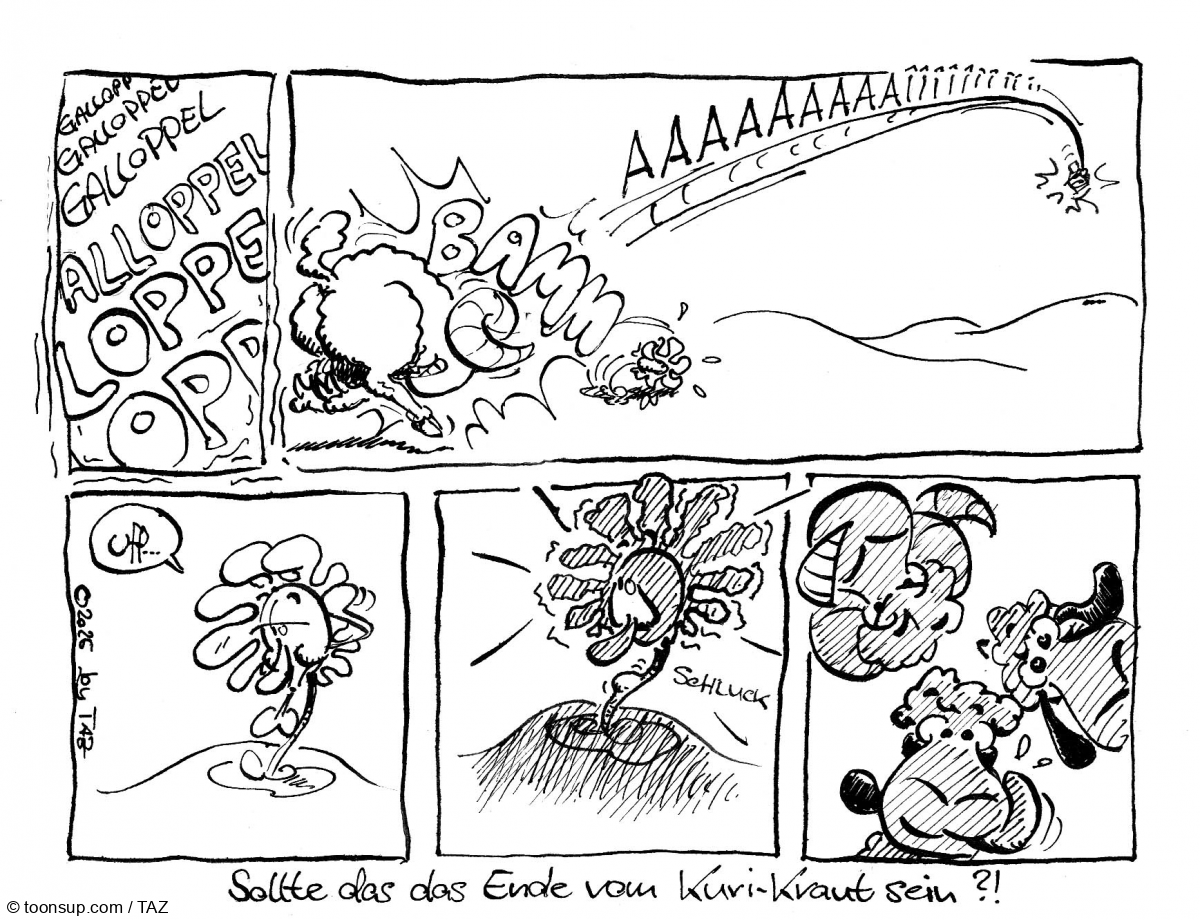 Comic: Frühlingserwachen - vom Regen in die Traufe... 1