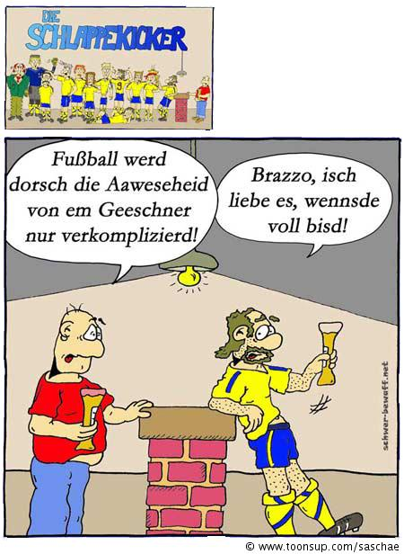 Cartoon: Die Schlappekicker 1