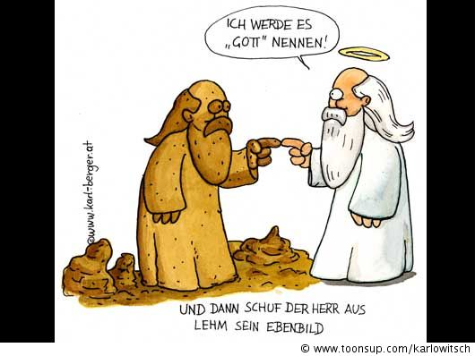 Cartoon: schöpfung1 1