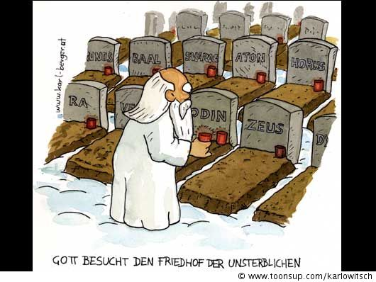 Cartoon: die unsterblichen 1