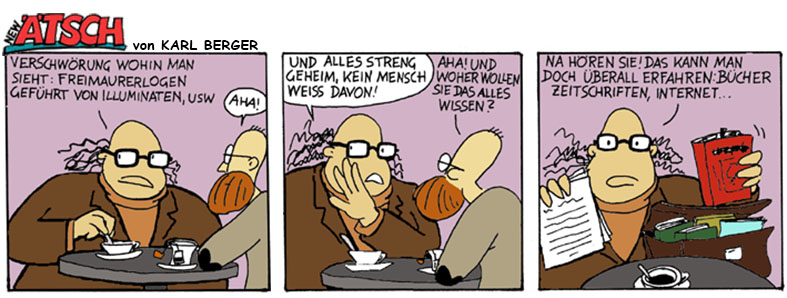 Comic: Überall Verschwörungen 1