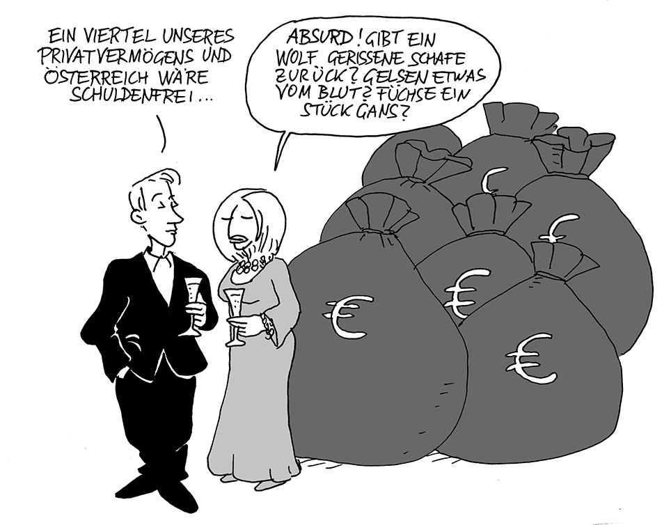 Cartoon: Beute 1