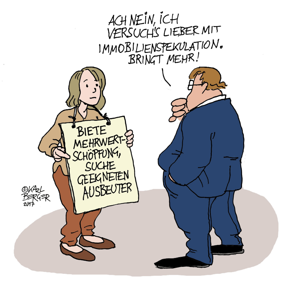 Cartoon: biete 1