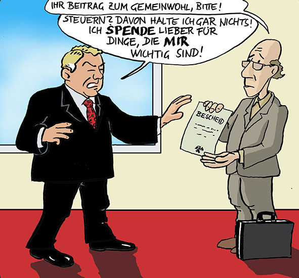Cartoon: Big Spender 1