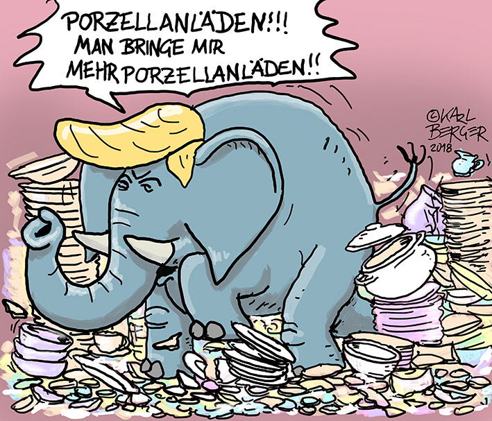 Caricature: Eletrump 1