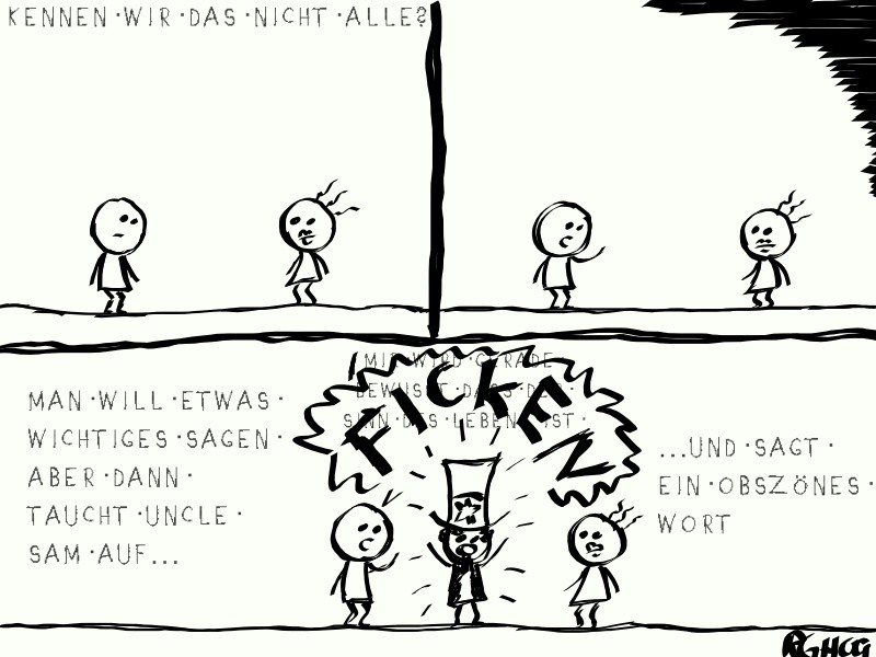 Cartoon: Uncle Sam 1