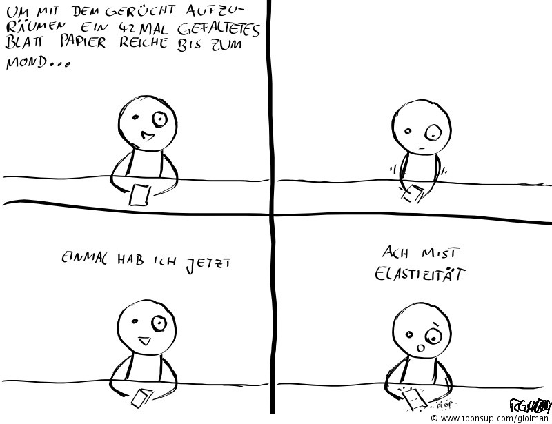Cartoon: Elastizität 1