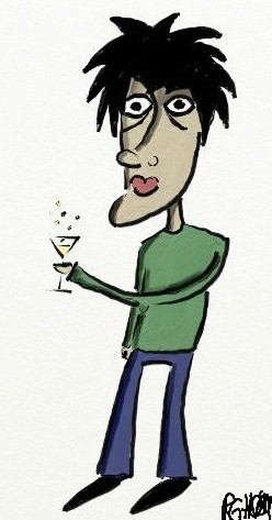 Illustration: Sektvergnügen 1