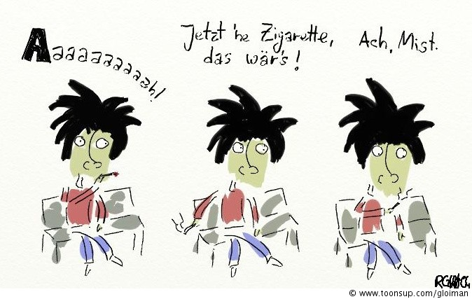 Cartoon: Ach, Mist. 1