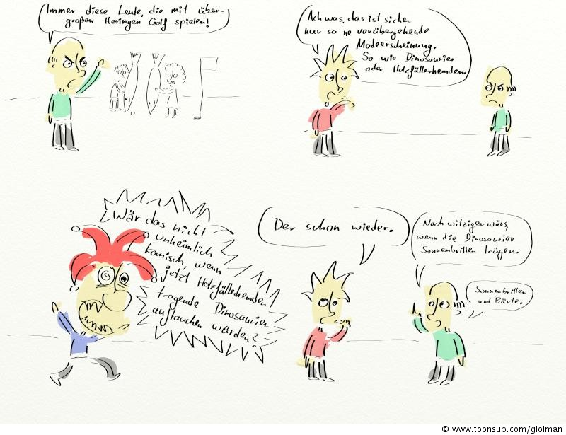 Comic: Immer diese Dinosaurier! 1