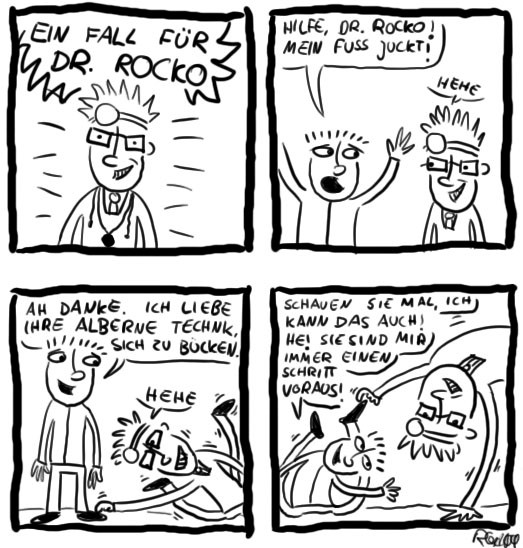 Comic: Dr Rocko 1