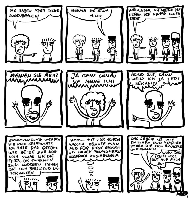 Comic: Augenbrauen Remastered 1