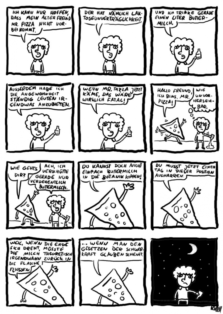 Comic: Mr Pizza ist ein guter Freund 1