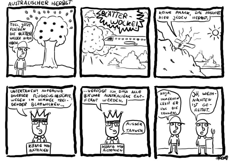 Comic: Australischer Herbst 1