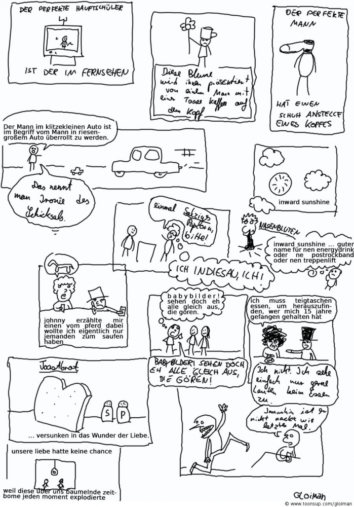 Comic: Eine Seite Liebe 1