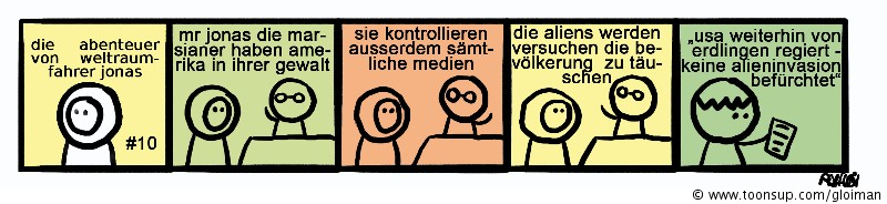 Comic: Weltraumfahrer Jonas #10 1