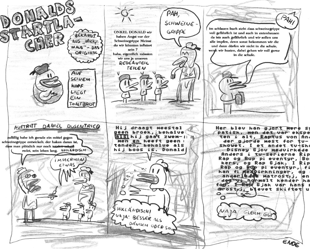 Comic: Donalds Startlacher 1