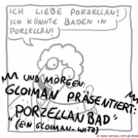 'Porzellanbad'-Trailer