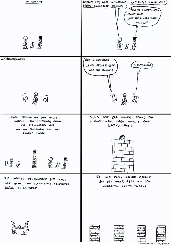Comic: Ein Gleichnis 1