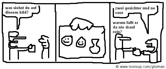 Comic: Optische Täuschung 1