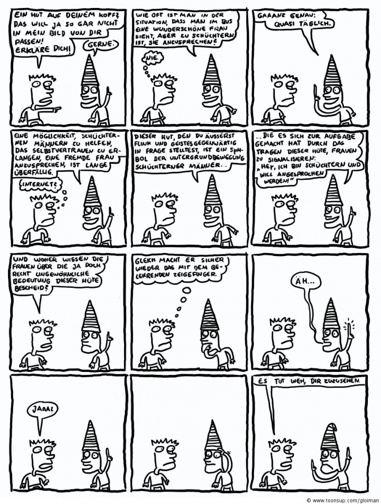 Comic: Viele gute Ideen scheitern an Schüchternheit 1