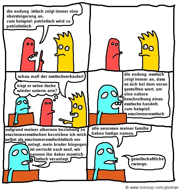 Comic: Zwänge 1