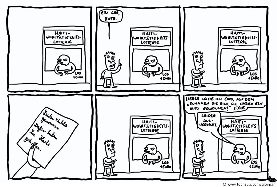 Comic: Haiti 1