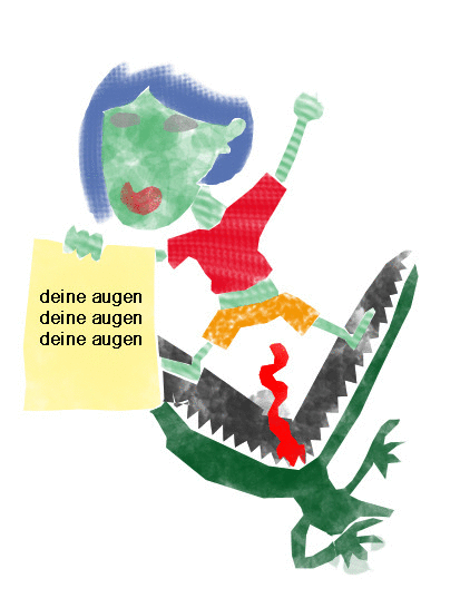 Illustration: Deine Augen 1