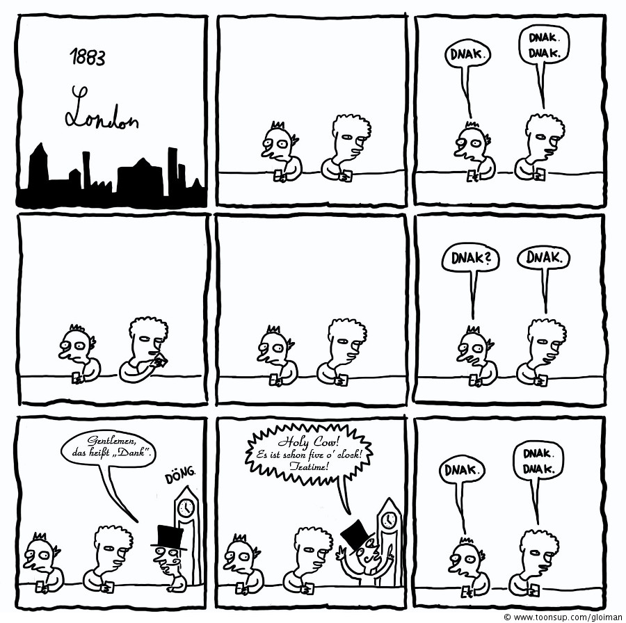 Comic: London 1883 1