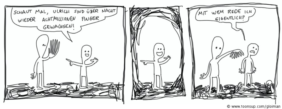 Comic: 8 Mio. Finger 1
