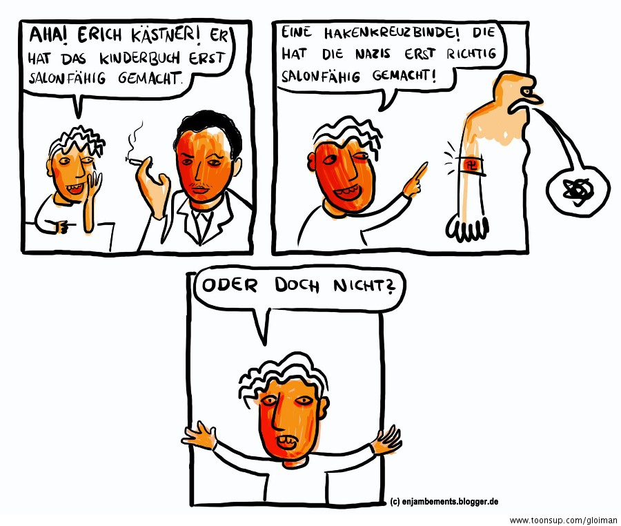 Comic: Ein Comic über Salonfähigkeit 1