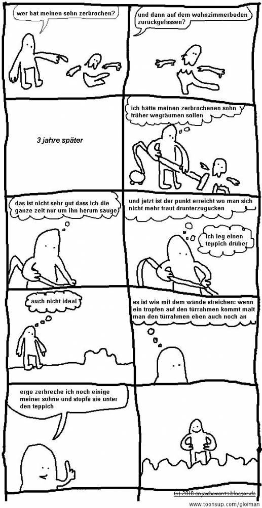 Comic: Ein Comic über das mutwillige Zerbrechen von Dingen 1
