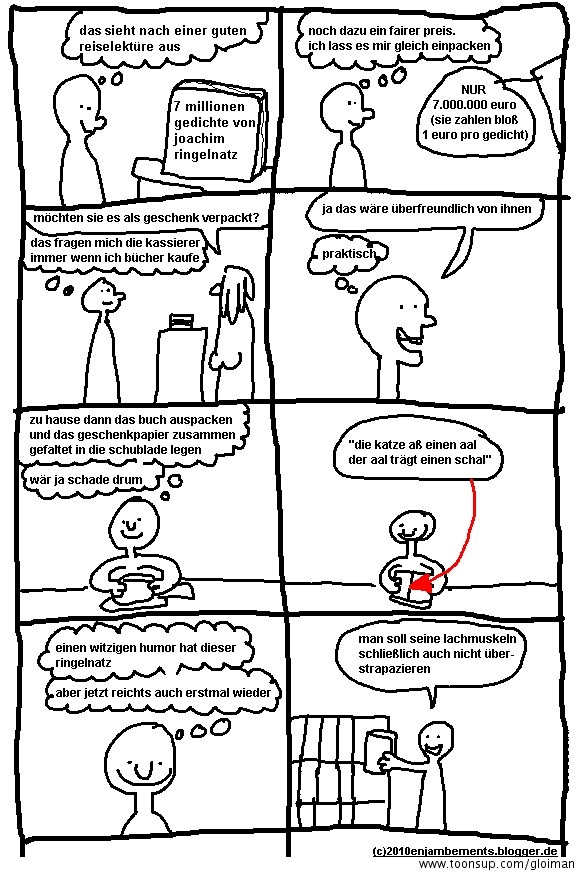 Comic: Ein Comic über Ringelnatz 1