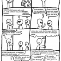 Ein Comic über Bahnfahren