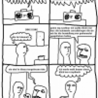 Ein Comic über Gurkensalat