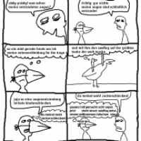 Ein Comic über Vögel