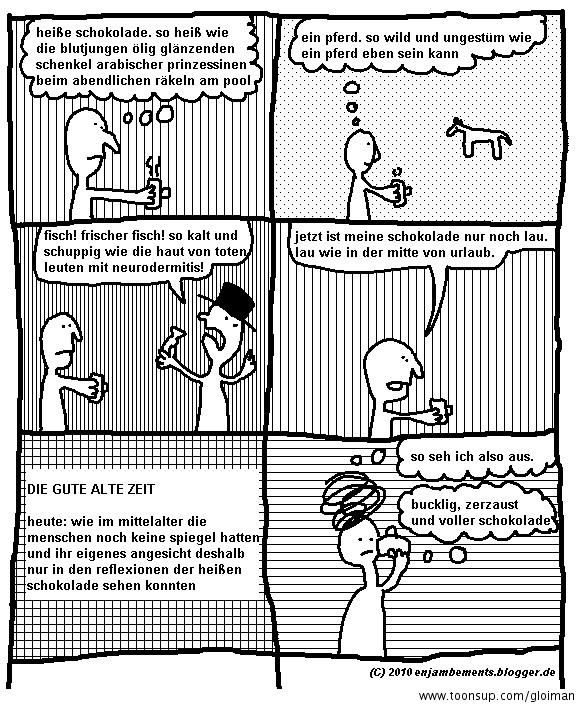 Comic: Ein Comic über heiße Schokolade 1