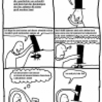 Ein Comic über Spinnen