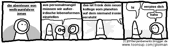 Comic: Weltraumfahrer Jonas 5/2010 1