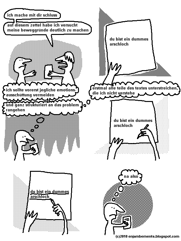 Comic: ein comic über dumme arschlöcher 1