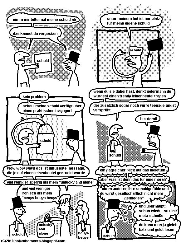 Comic: leinenbeutel (für volker) 1