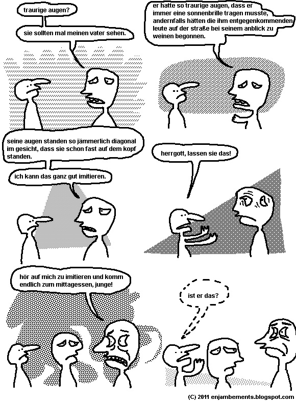 Comic: jämmerlich diagonal 1