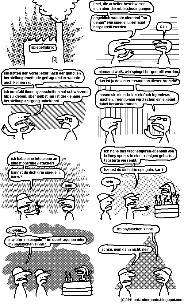Comic: spiegelfabrik 1