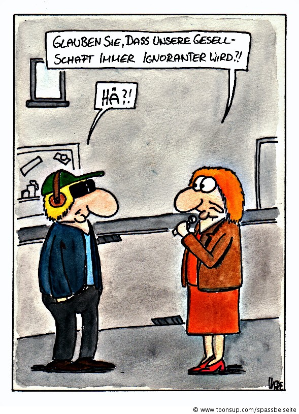 Cartoon: Gesellschaft 1