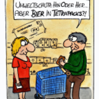 Bier in Tetrapacks