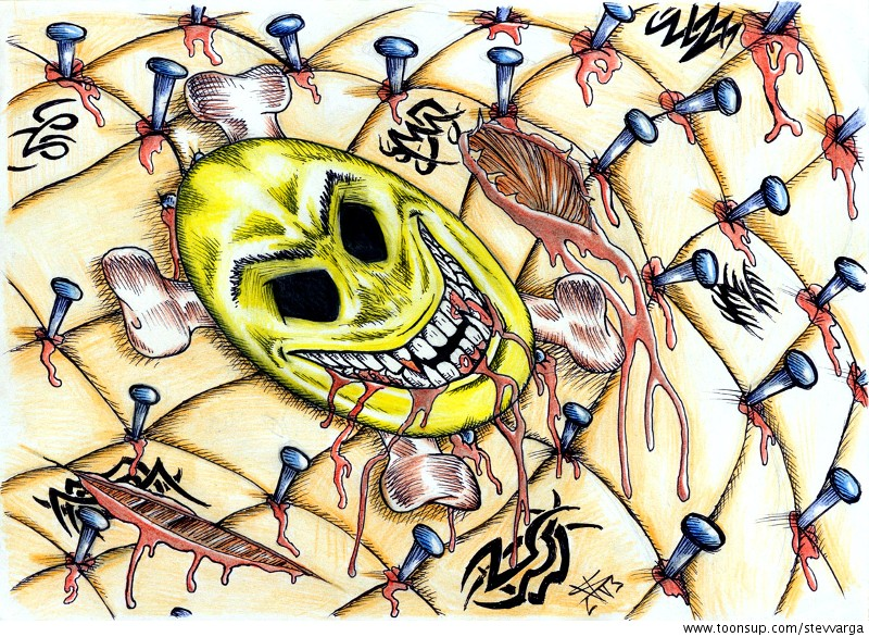 Illustration: Bad Smiley I (Evil Ernie) 1
