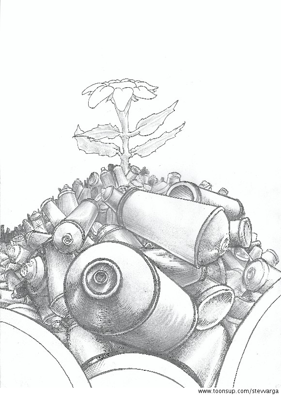 Illustration: Dosenblume 1