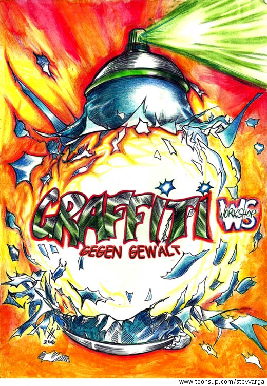 Cartoon: Graffiti-Workshop Poster 01 1